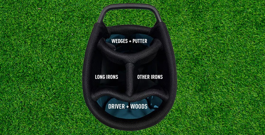 How to organize the 4th-slot golf bag