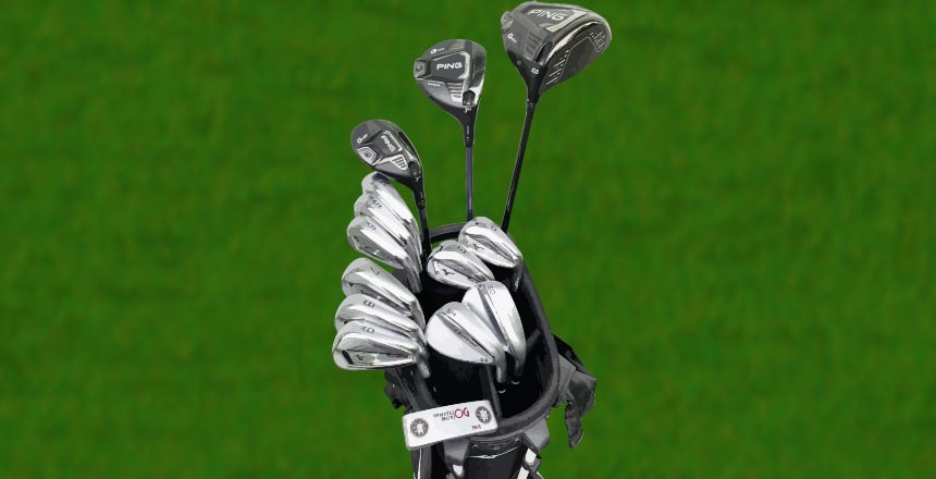 How to organize the 6th-slot golf bag