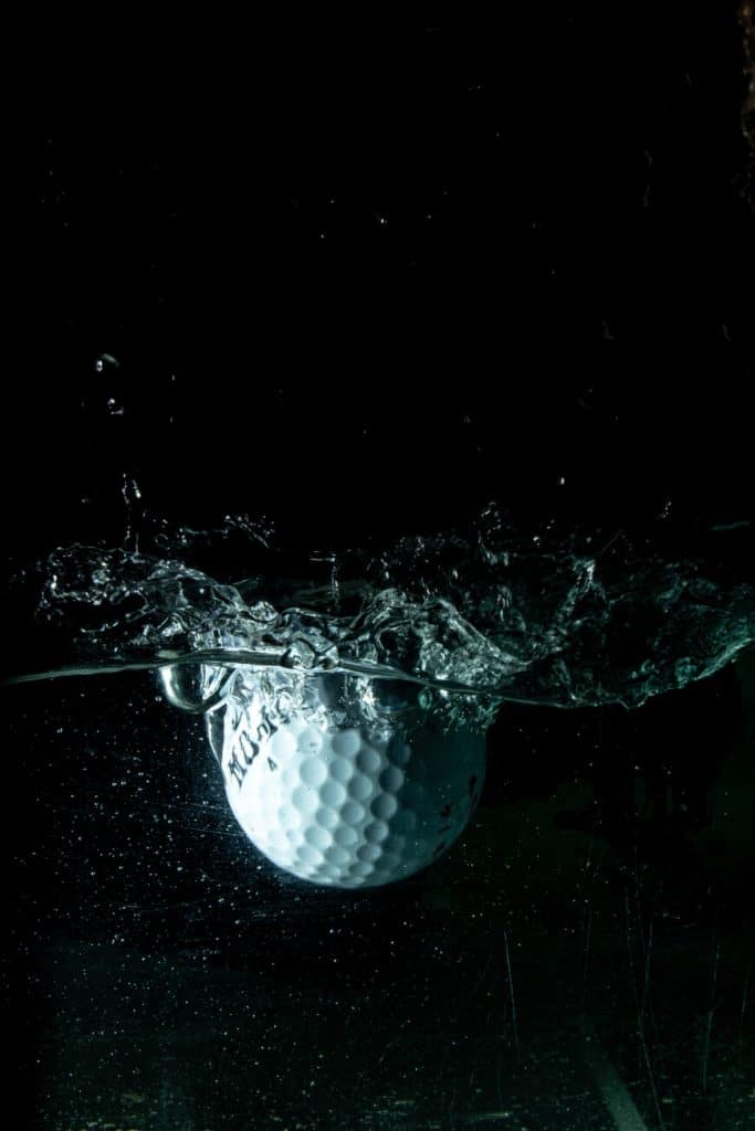 Floating Golf Balls