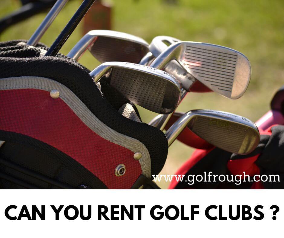 travel with golf clubs or rent