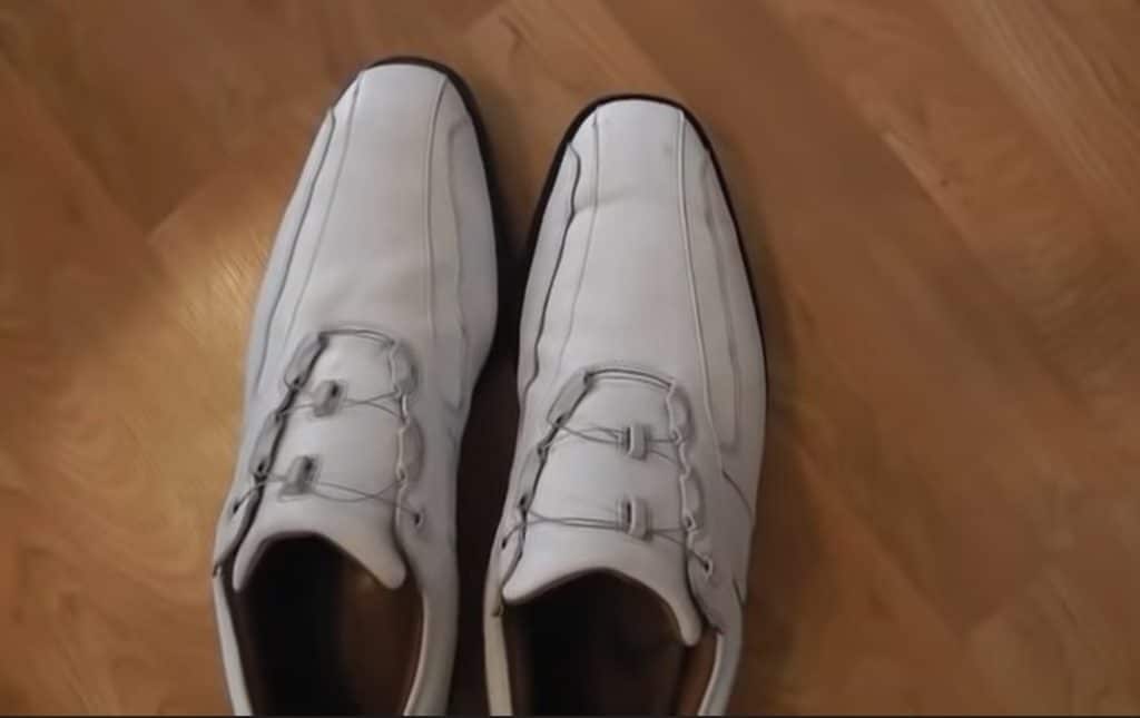 Cleaning White Golf Shoes
