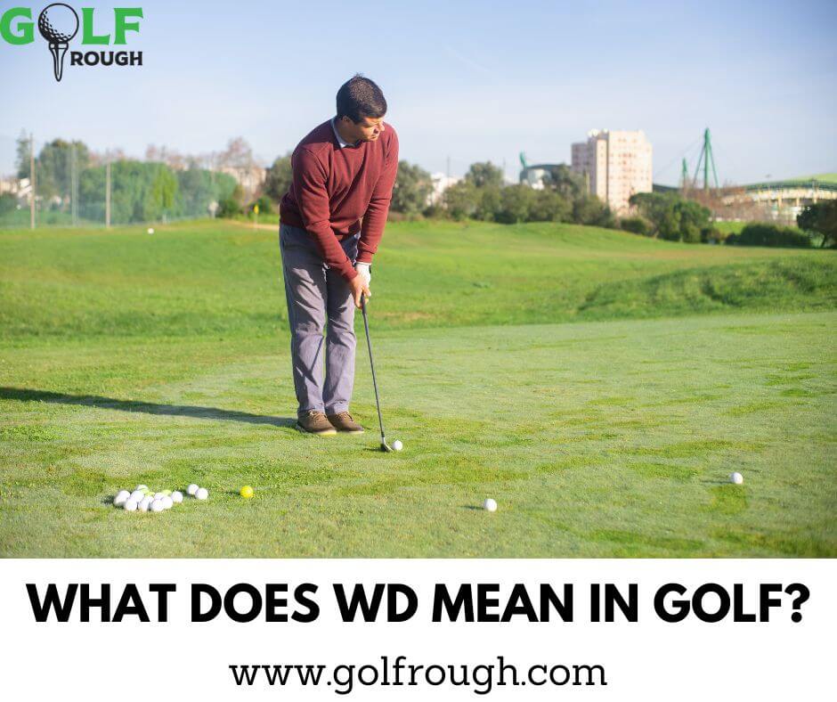 What Does WD Mean In Golf